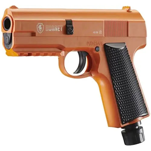 Lancer Self Defense Hornet 0.43 Cal Home Defense Launcher All in One Package-Less Lethal for Personal Defense (Color: Orange/Black) - Titan Tactical