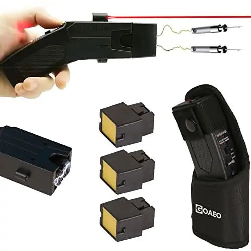 Heavy Duty Stun Gun - Rechargeable Safety Remote Electric Shock Stun Gun Self-Defense Tools Remote Distance Shock Selfdefense Outdoor Protection - Titan Tactical