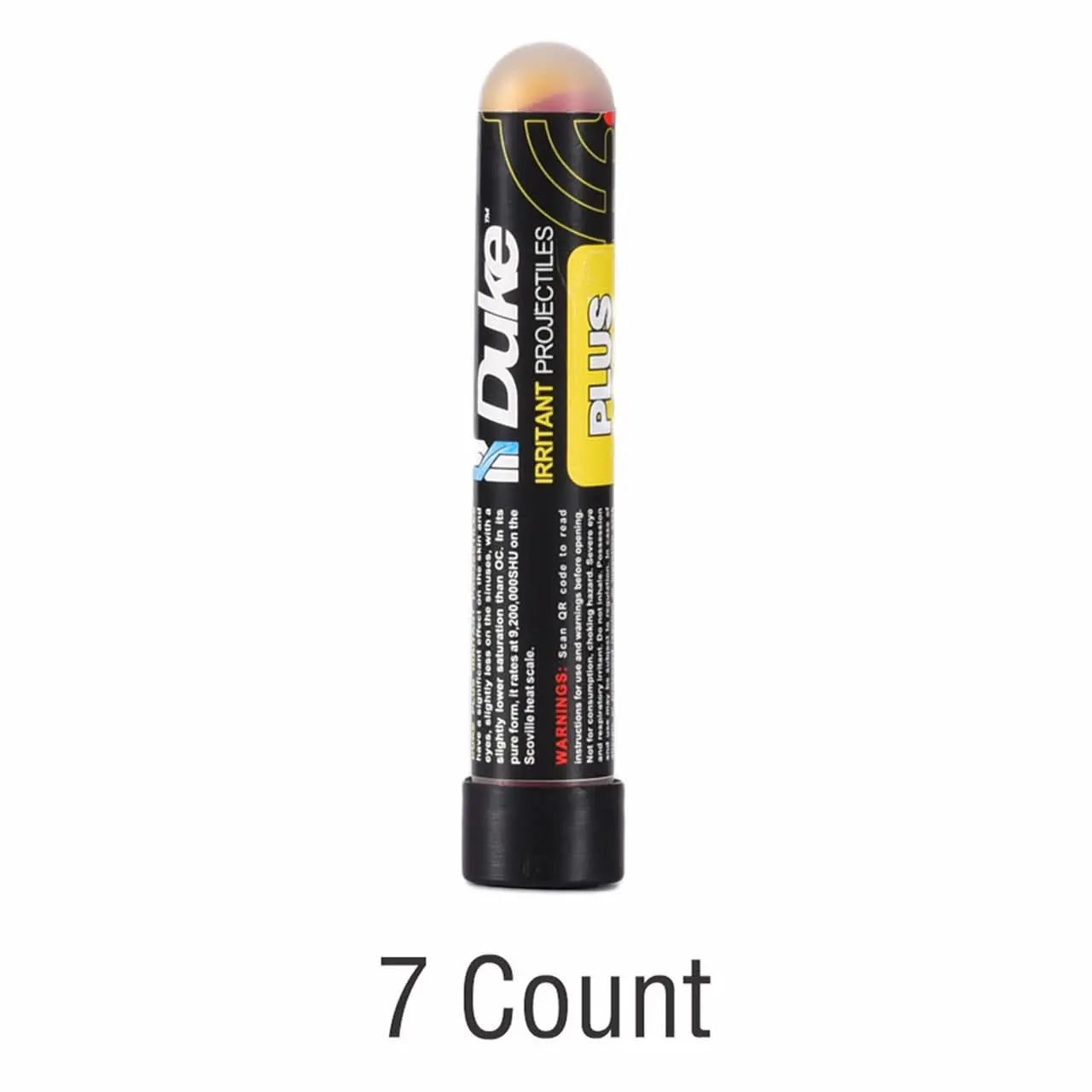 Duke Plus Irritant .68 Caliber Pepper Projectiles - 7 count Tube - Titan Tactical