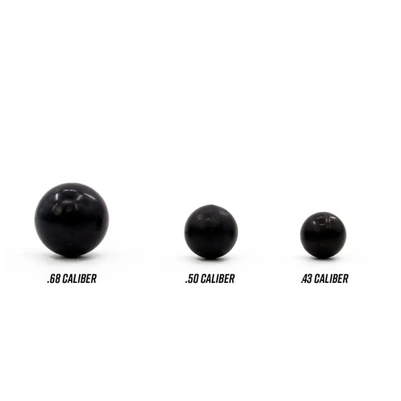 Valken Defender .68 Caliber Hard Rubber Balls - 25ct - Titan Tactical