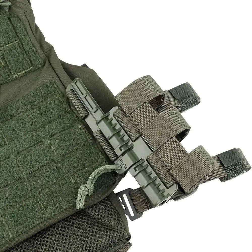 Tactical Vest K19 Plate Carrier MOLLE Quick Release System Fast Adjust Hunting - Titan Tactical