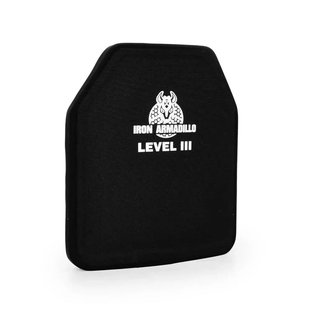 IRON ARMADILLO® Level III RF1 10"x12" Superlight 3lbs Rifle Armor Plate 1 piece - Titan Tactical