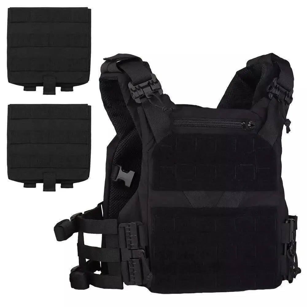 Tactical Vest K19 Plate Carrier MOLLE Quick Release System Fast Adjust Hunting - Titan Tactical